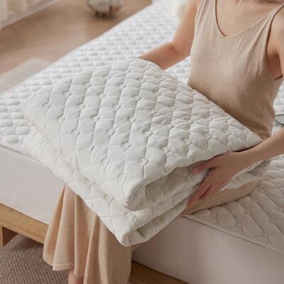 a类夹防隔尿大豆棉床垫防zjf32554垫滑家用卧室宿舍床护垫软垫被