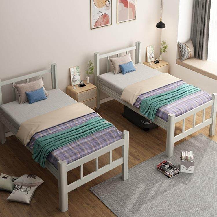 985加厚单层1米1.2米1.宿铁5米单层架床学单生员工舍床小户型双人,基础建材,脚轮/万向轮,淘宝优惠券,粉丝福利购,淘宝优惠卷