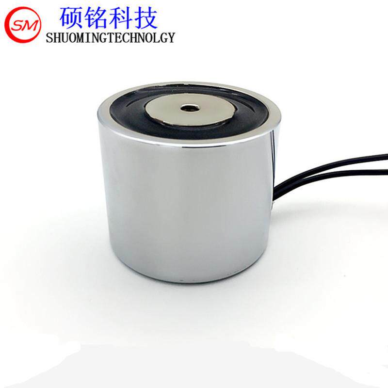 东磁莞圆铭电磁厂家SM5042X彩印GVP机吸力55硕KG电吸盘形电磁铁