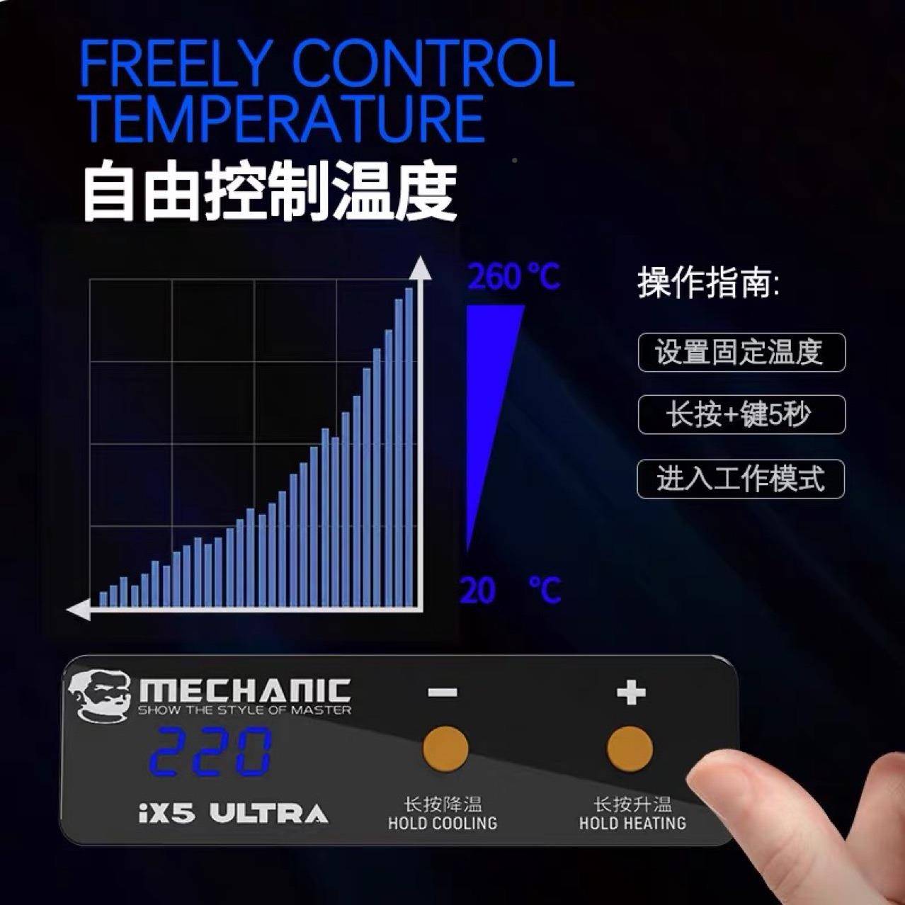 贴通用11667预热热平台i加X5Ultra分层植锡除合胶通用加热台