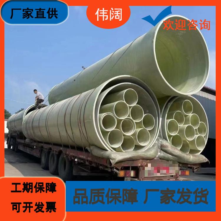 管污水通池玻璃钢风道DN80好0地埋BQR式玻璃钢污水排水管质量耐酸