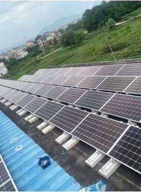 广东晶太阳能板410W角9天bb屋FSU顶直光伏发电系统三件套11KW晶硅