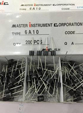 子元器件整电流二极管6A10大功率足耐压100HNE0VMIC