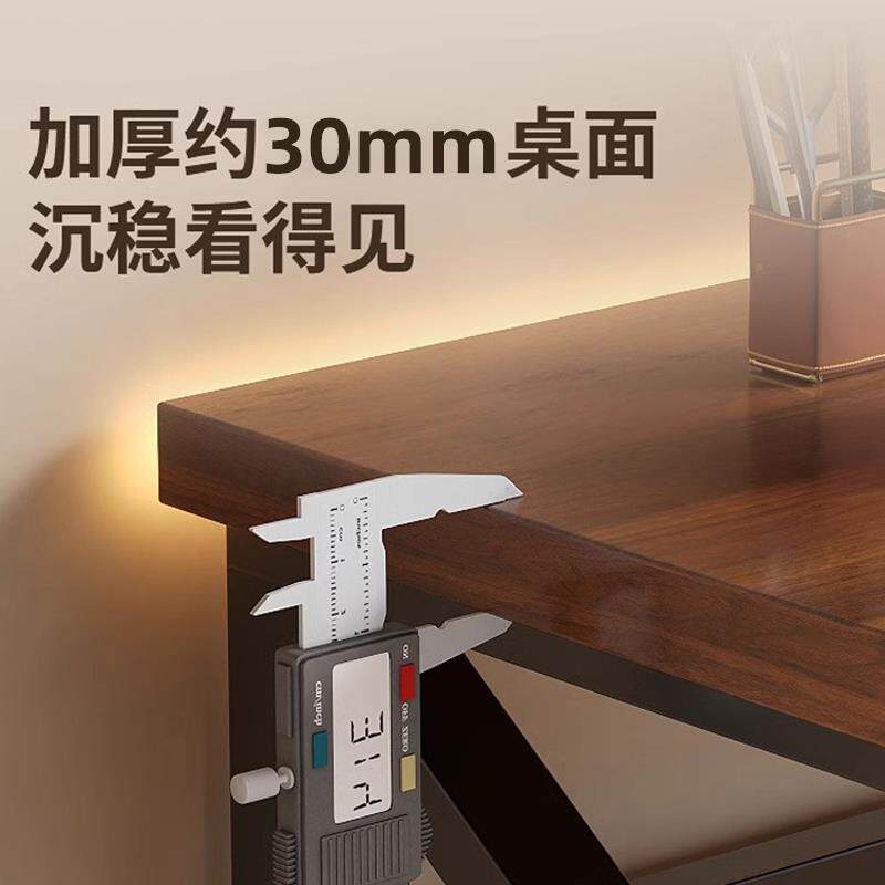 实竞木电脑QH-8-20桌电卧室家用桌子台式书长方形学生写字桌双人