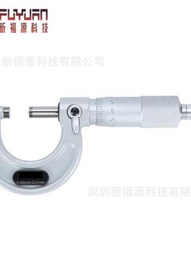 高精度机千分尺高精机械械式外测量螺旋测微PAJ仪器分厘丝卡径度