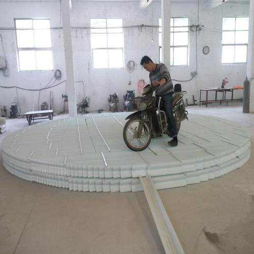 玻璃钢PPEEC聚丙烯除雾器水水雾分离收器折C型S型流旋板转脱水板