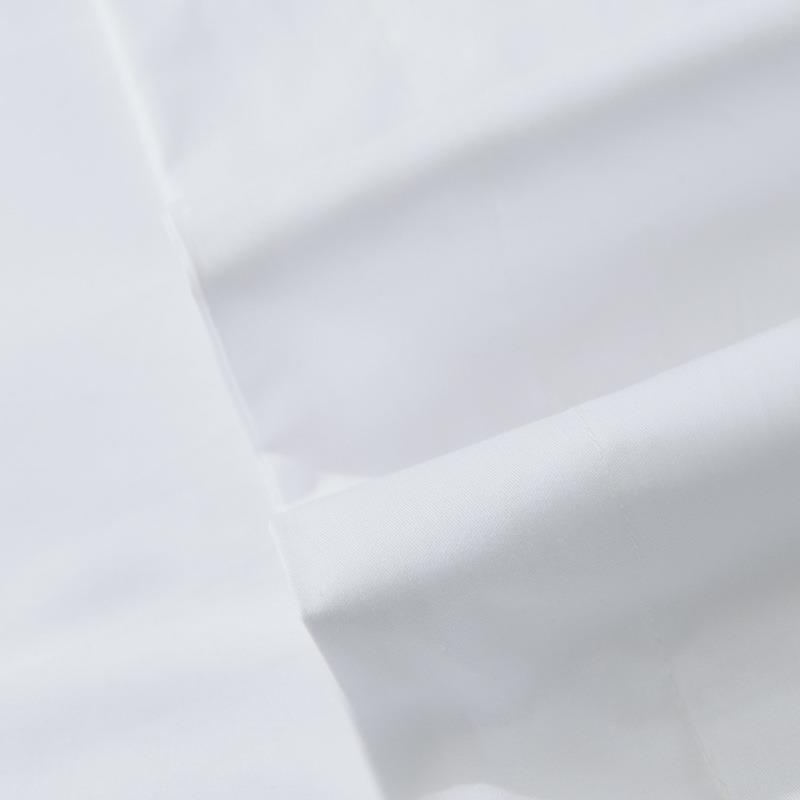 酒店布草8NTBFGD080支纯棉贡品缎四件套宾馆上用酒店四件床套布草