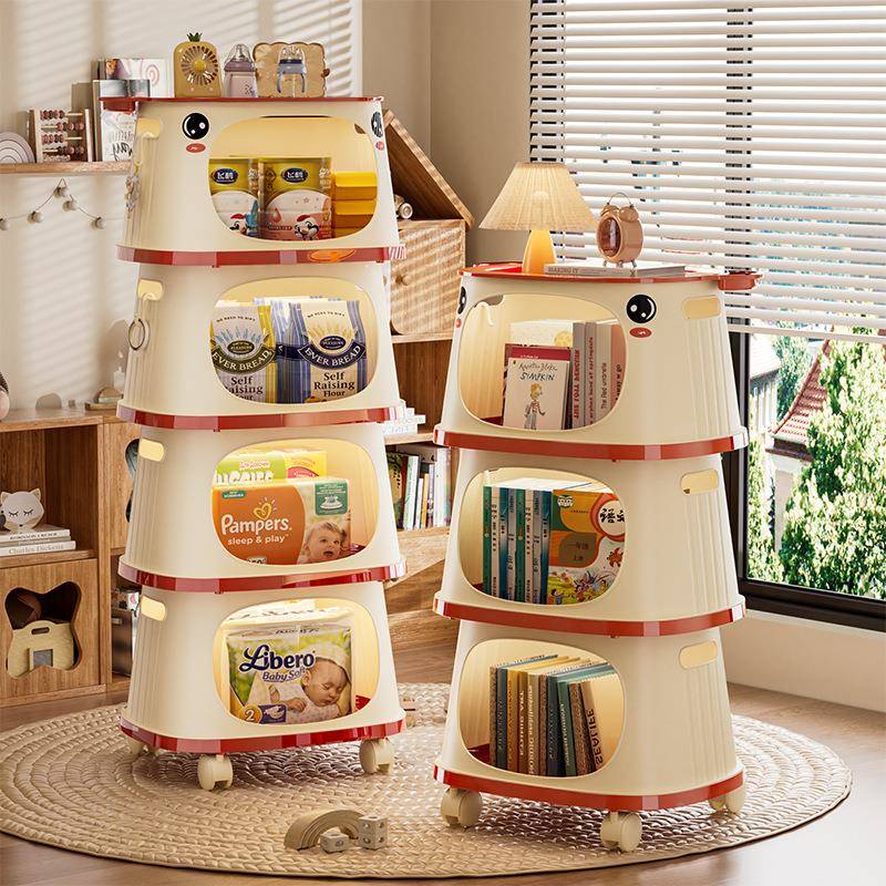 家用多功能小推车厅收纳多层客置物架子容量房卧厨室整理8882收纳