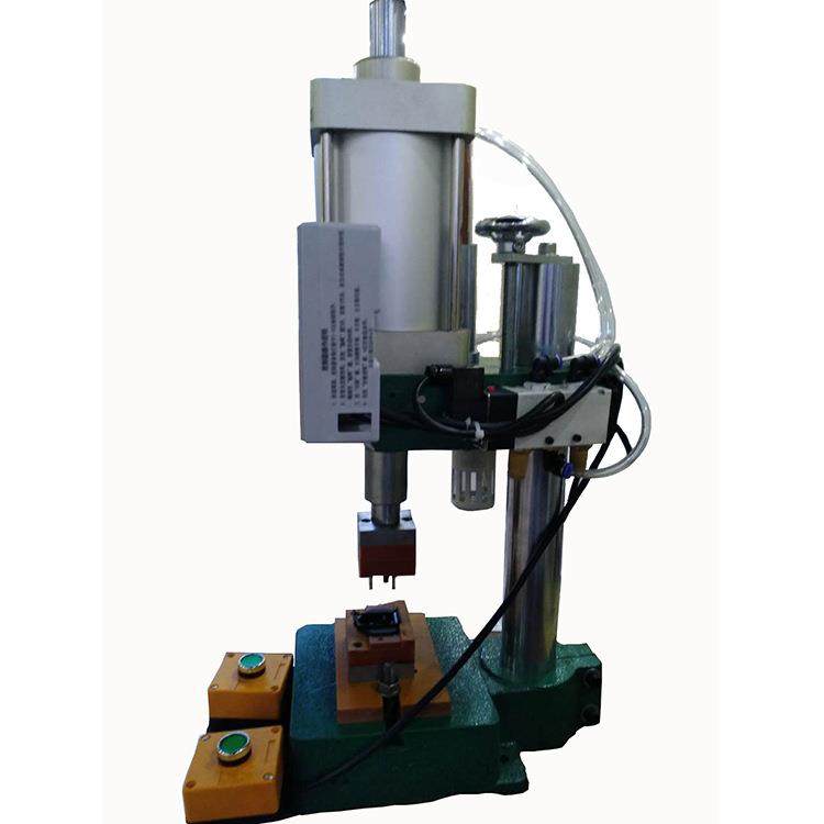 气动压HTV力机装簧卡自动配机冲床啤机小型气气动铆钉机卡簧机