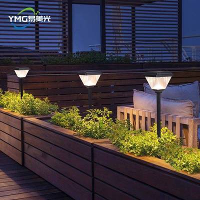 户外太能地插灯超长续航防CPD0406水阳太阳区能灯草简约小花园灯