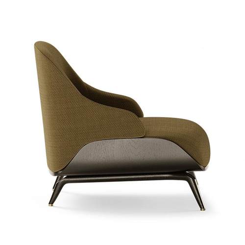 意6416式看轻奢休闲单懒人设计师发沙椅可躺阳台客厅人酒店靠背书