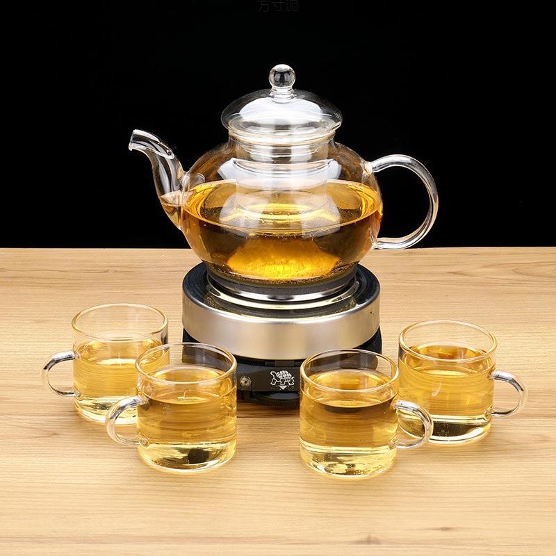 煮茶器套装耐热玻汽璃家煮茶蒸煮茶壶加热小电VIvuo8ie热炉用炉熬