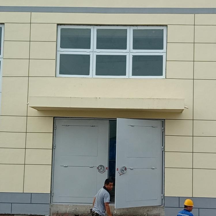 钢制泄爆门厂工业厂爆房家用架构安钢板泄压泄CMY门设计包装资质