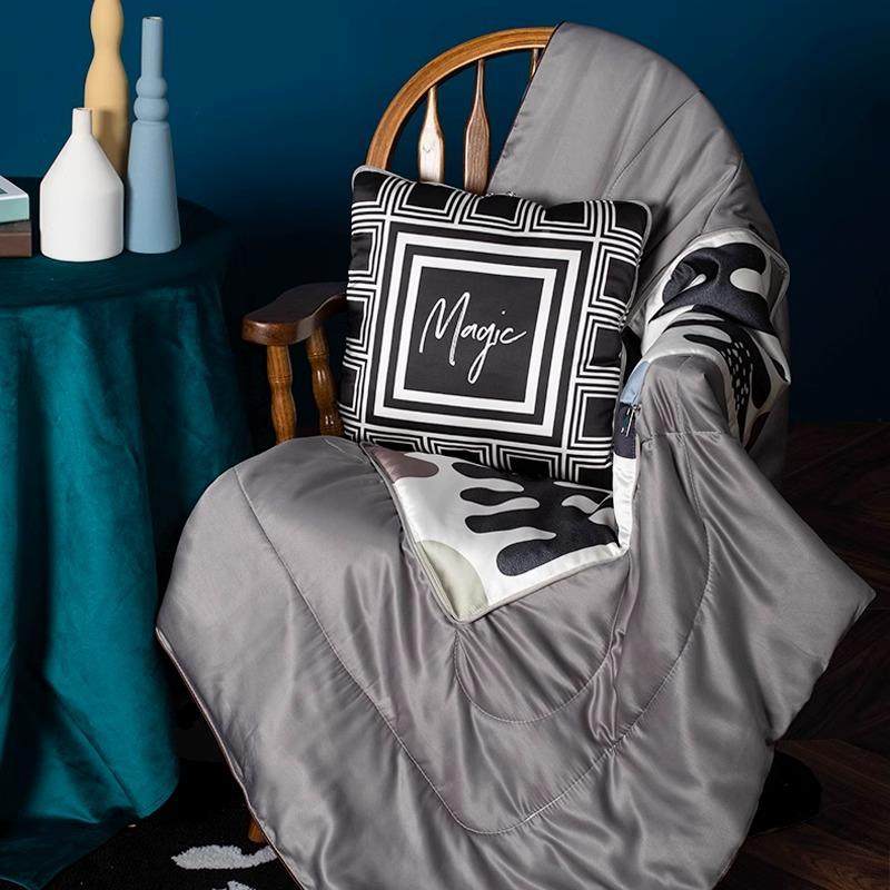 车汽办公室午睡毯子夏季四车季盖被YT619799内车载抱枕被子两用二,居家布艺,抱枕被,淘宝优惠券,粉丝福利购,淘宝优惠卷