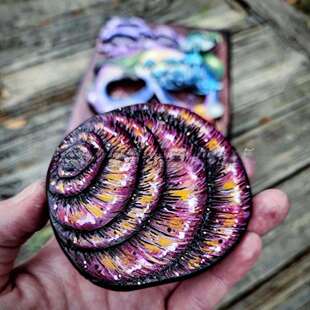 钥匙盒万圣节骷髅手和心隐藏Skull and Nature Hidden Key Box