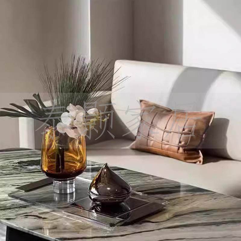 现代简约展厅摆场软装样板房客厅茶几琥珀色玻璃花瓶托盘组合摆件,玩具/童车/益智/积木/模型,毛绒/玩偶/公仔/布艺类玩具,淘宝优惠券,粉丝福利购,淘宝优惠卷