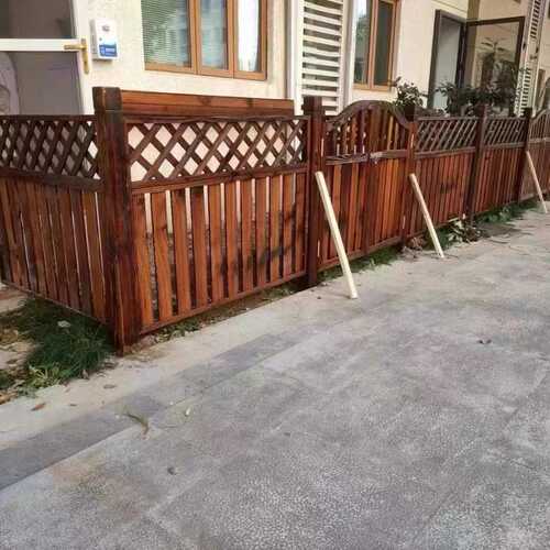 厂家防腐实木栅栏户外草坪花园防护围栏杆篱笆菜园庭院装饰隔断