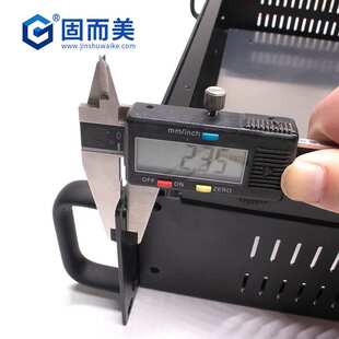 2u钣金机箱3u工控短机箱19英寸加厚4u服务器机箱6u带衬板把手白色