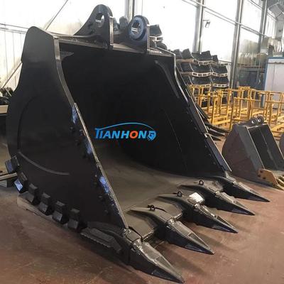 挖机配件 斗山DX700挖掘机 4.5方斗容 高强耐磨岩石挖斗 铲斗