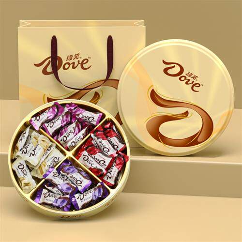 情人节礼物德芙巧克力丝滑白黑巧榛仁礼盒装送女友闺蜜生日送老婆