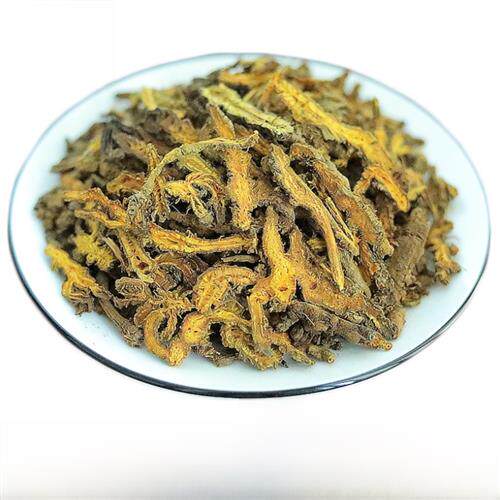 黄莲中药材四川黄莲片野生四川黄莲四川黄莲片鸡爪黄莲500克