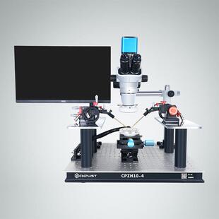 探针台测试探针座探针调整平移台高精度IV测试探针夹具探针架