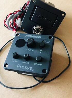 真正的渔夫301 Isys301真正的美国拾音器民谣吉他电盒Eq拾音器