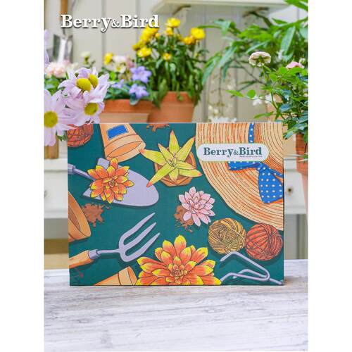 Berry&Bird不锈钢园艺工具三件套装小铲子家用种花换盆挖松土花铲