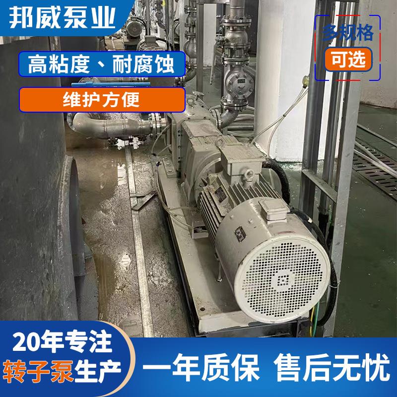 宁波厂家直供油泥沥青输送泵 卫生级耐腐蚀凸轮式不锈钢转子泵