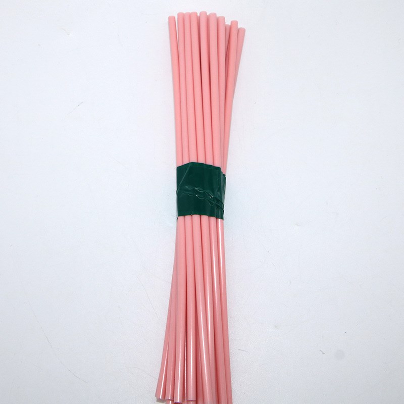 LDPE棒尼龙实心棒中4mm粉色LDPE棒塑料棒 聚乙烯高密度LDPE棒加工