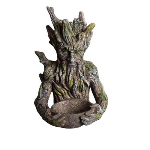 跨境新品Bigfoot Bird Feeding树人投食喂鸟器户外庭院觅食器树脂