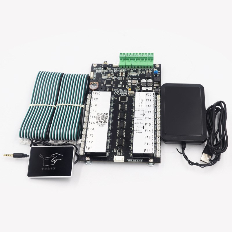 厂家直销梯控分层控制系统读卡器嵌入式门禁楼宇IC刷卡直达免破