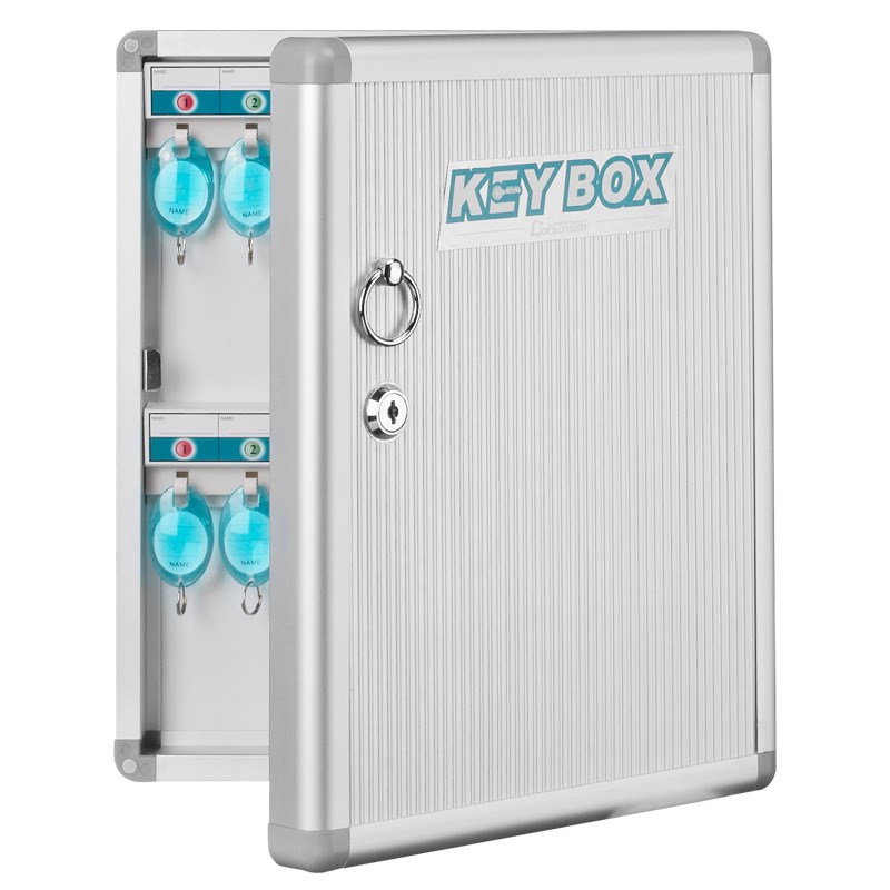 金隆兴B1032 铝合金32位钥匙柜钥匙箱壁挂钥匙盒汽车钥匙箱优惠