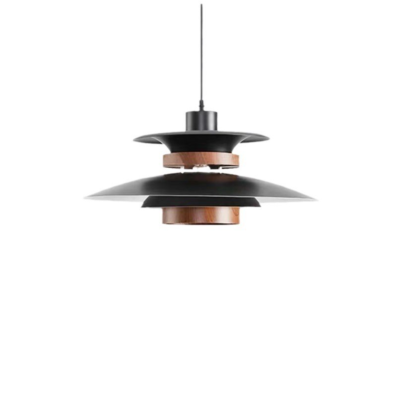 摇臂餐厅吊灯飞碟灯中古复古民宿书房复古吧台茶室可移位灯轨道灯