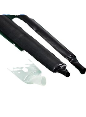 PVDF热缩管黑色耐高温175度 黑色透明半硬聚偏氟乙烯热缩套管