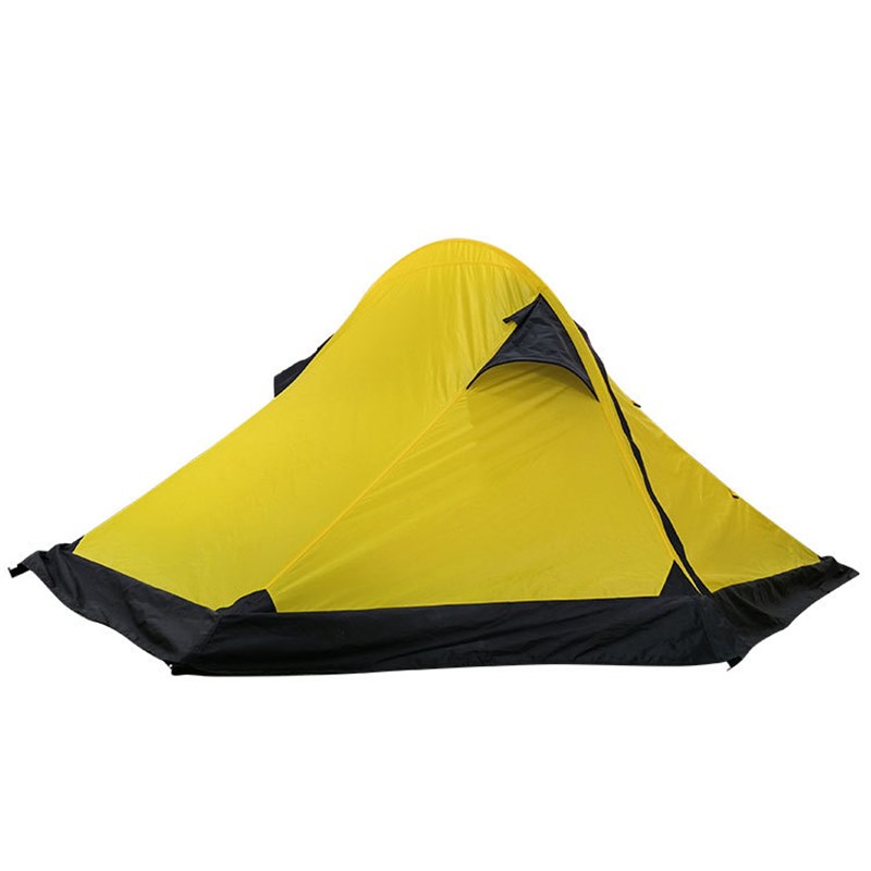 沐茜单兵旅行帐篷户外杆防霉防雨过夜专业210T涤塔夫帐