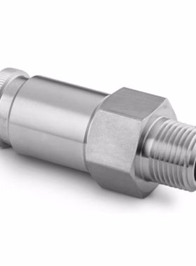 世伟洛克(SS-QTM8-D-16PM)带阀门的不锈钢 PTFE 密封快速接头管茎