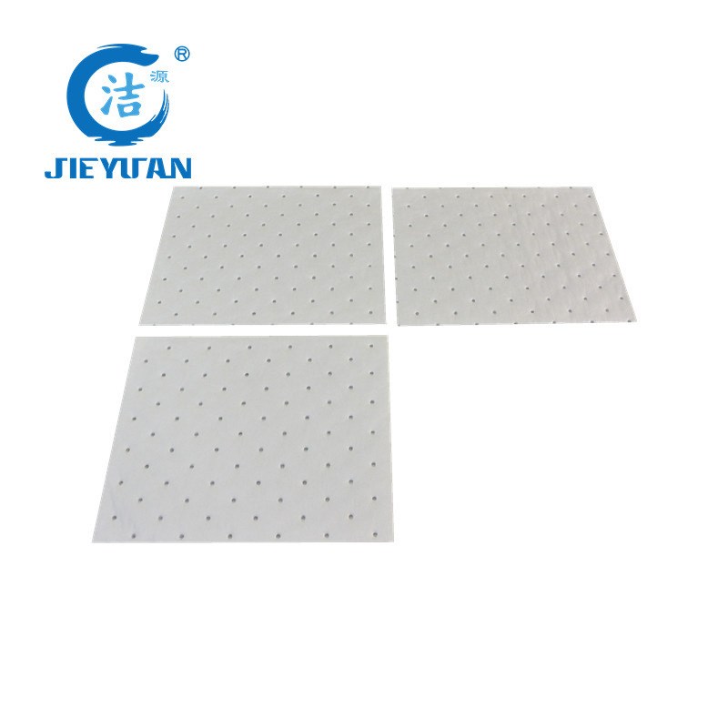 洁源OP45040XXB双撕线节省吸油垫 4MM耐磨吸油棉 50片压点吸油片