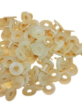 T0-220绝缘粒电晶体螺丝尼龙垫片耐高温阻燃白色绝缘粒M3绝缘帽