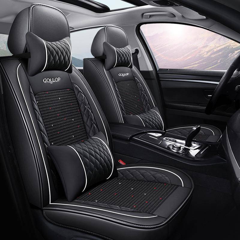 捷33御电动汽车座套新能座源电动四轮车套老VYF年代步车座套四季0