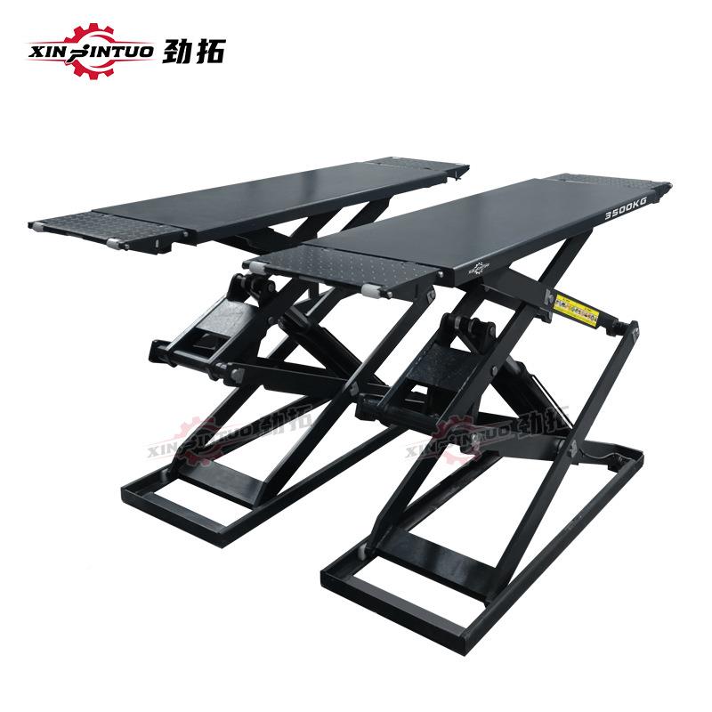 汽厂家车剪式举升机免挖坑超ZJM薄小剪保养维修设现备货