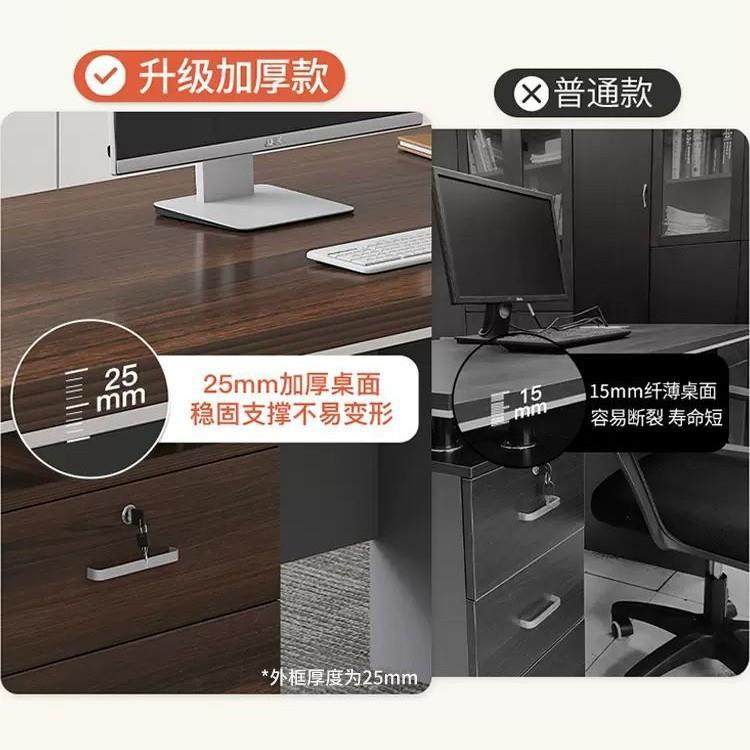 办公桌子老桌家用电脑桌台板式简约现代CDM办公室员职工桌员椅书