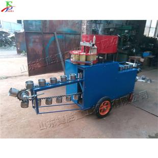 钵 机械营小型育花苗盆花土FGV装 卉养钵装 土机可移动营养土自动装