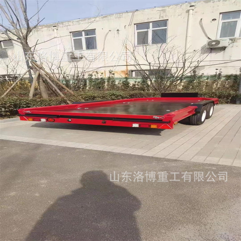 重型工业大吨位平板拖车