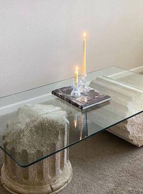 天原然黄洞石荒料不规则客厅MMC几板房石角边几茶样几收纳梳妆柜