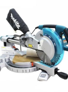 牧田（MAKITA）滑工动复合式斜材盘断锯木台式电锯圆锯LS1018LN木