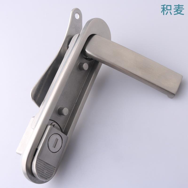 新B32PMK配电箱电柜锁新AB3003弹跳式锁机械箱锁A04不3锈钢平面锁