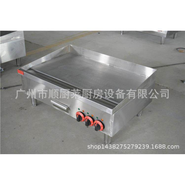 杰汇美嘉商用鱿36台式电0扒炉加厚铁板烧鱼扒炉平.9EG-36米煎牛扒