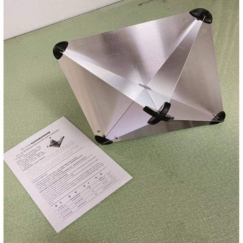 角射器铝质船用反射器1161824英寸反演习2雷达反66射器配支架