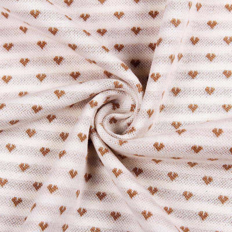 有双彩棉面提花针布全棉婴童机春FJL秋家织居服休闲服面料现货